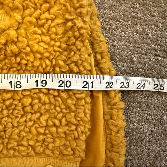 Patagonia Kids' Retro-X Bomber Jacket Yellow Unisex Casual Fleece Medium (10) - Picture 8 of 11